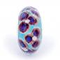 Preview: Aqua Fieldstone Fractal - Elfbeads Glas